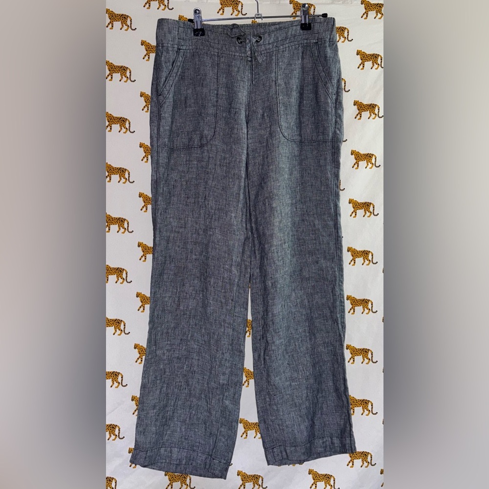 Athleta linen pants size 4P